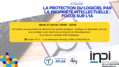 Atelier - La protection du logiciel par la propriété intellectuelle : focus sur l’IA