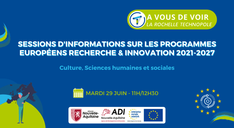 Sessions d'informations sur les PROGRAMMES EUROPÉENS | Transitions vertes : transports, mobilités, énergies, environnement