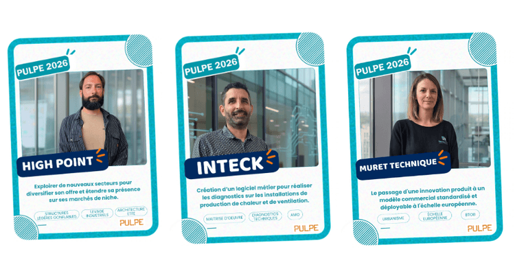 PULPE 2026 : Inteck et High Point, deux lauréats Pulpe dans le Bâtiment et l'Industrie Technique