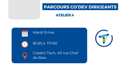 Parcours CO'DEV Dirigeants - Atelier 4