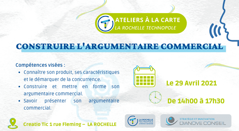 ATELIER LRT | “Construire l'argumentaire commercial”