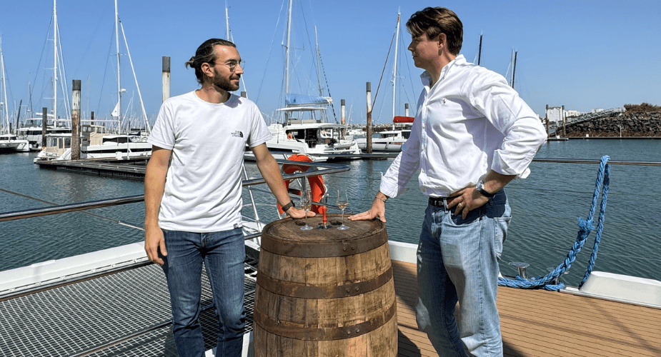 Kairos Cellar : une start-up rochelaise qui accélère le vieillissement des spiritueux grâce au transport maritime